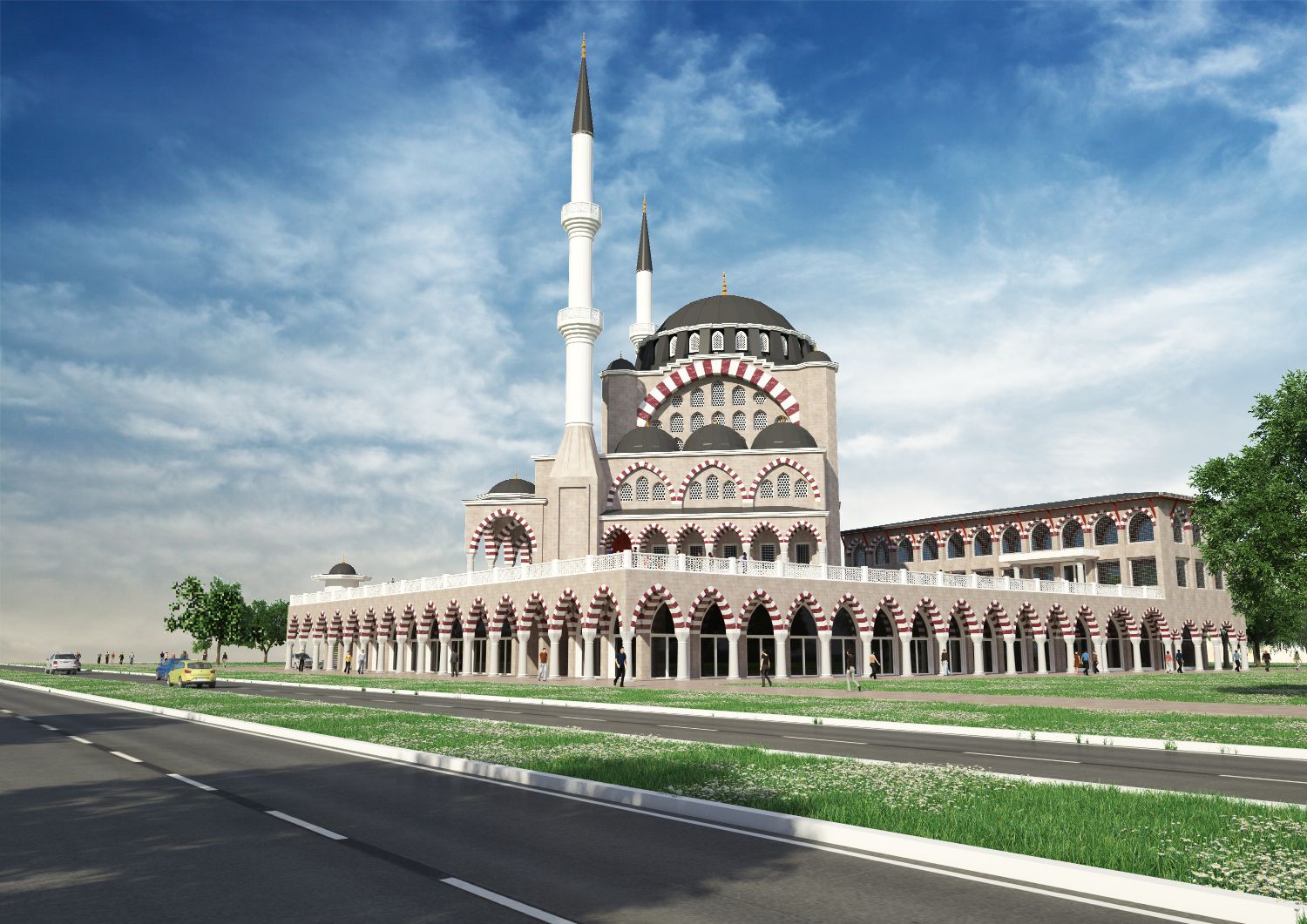 Makedonya Üsküp Cami Ve İdari Bina